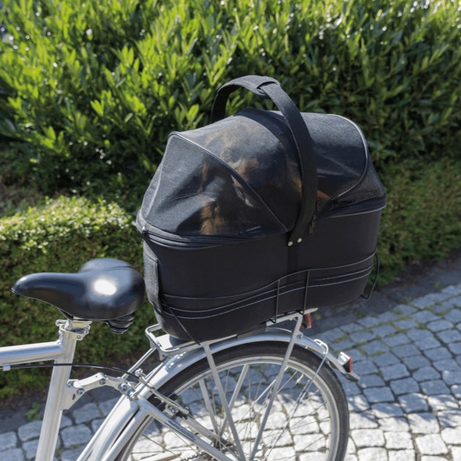 Sykkelveske-kurv Trixie til hund