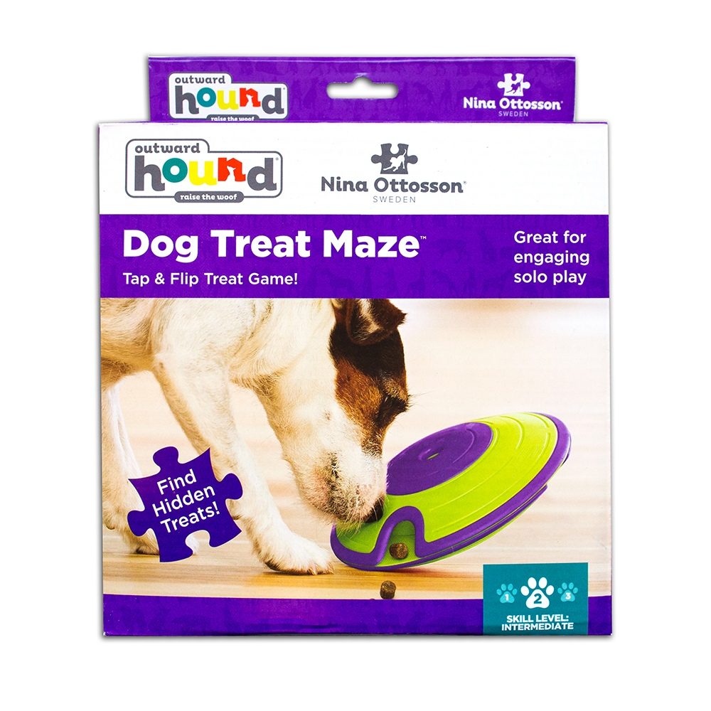 Nina Ottosson Dog Treat Maze Plast Aktivitetsleke