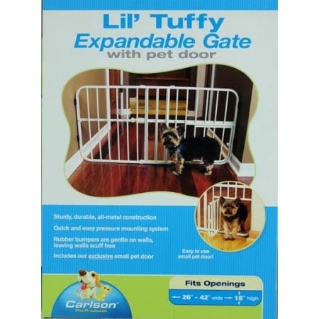 Carlson hundegrind justerbar bredde 66-107cm - 45 cm