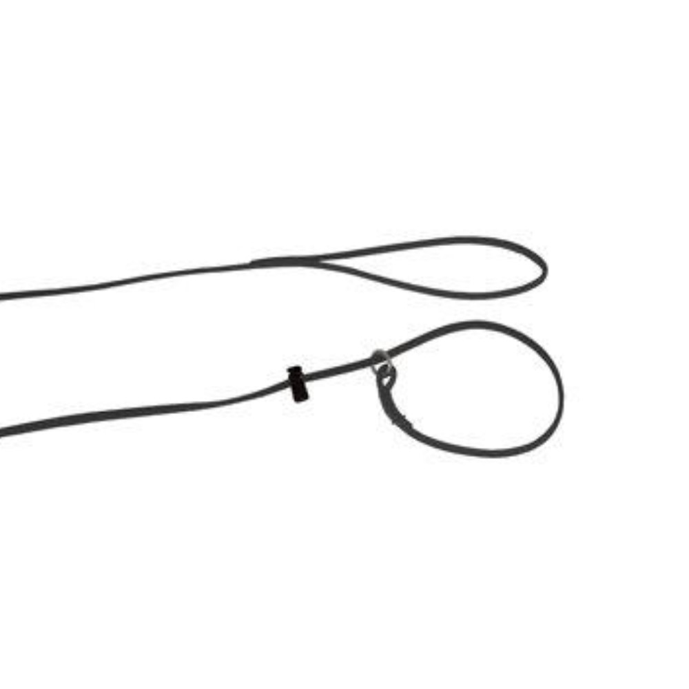 Alac Utstillingskobbel Lær Retriever Ring med stopp 6mm x 160cm