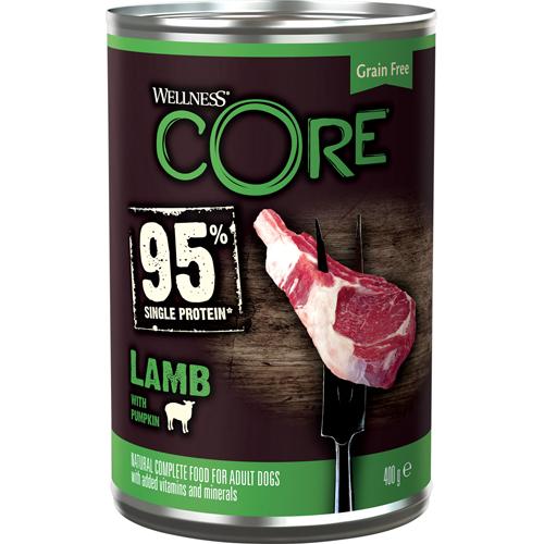 CORE 95 Lam med gresskar 6 x 400g