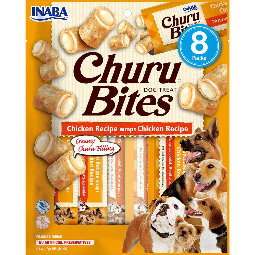 Inaba Churu softsnacks biter hund Kylling wrap
