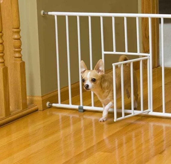 Carlson grind mini m. kattedør justerbar, 46x74-96.5CM