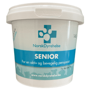 Norsk Dyrehelse Senior Kosttilskudd Hund (4 størrelser)