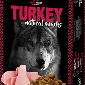 Alpha Spirit Naturals Hundesnacks Kalkun