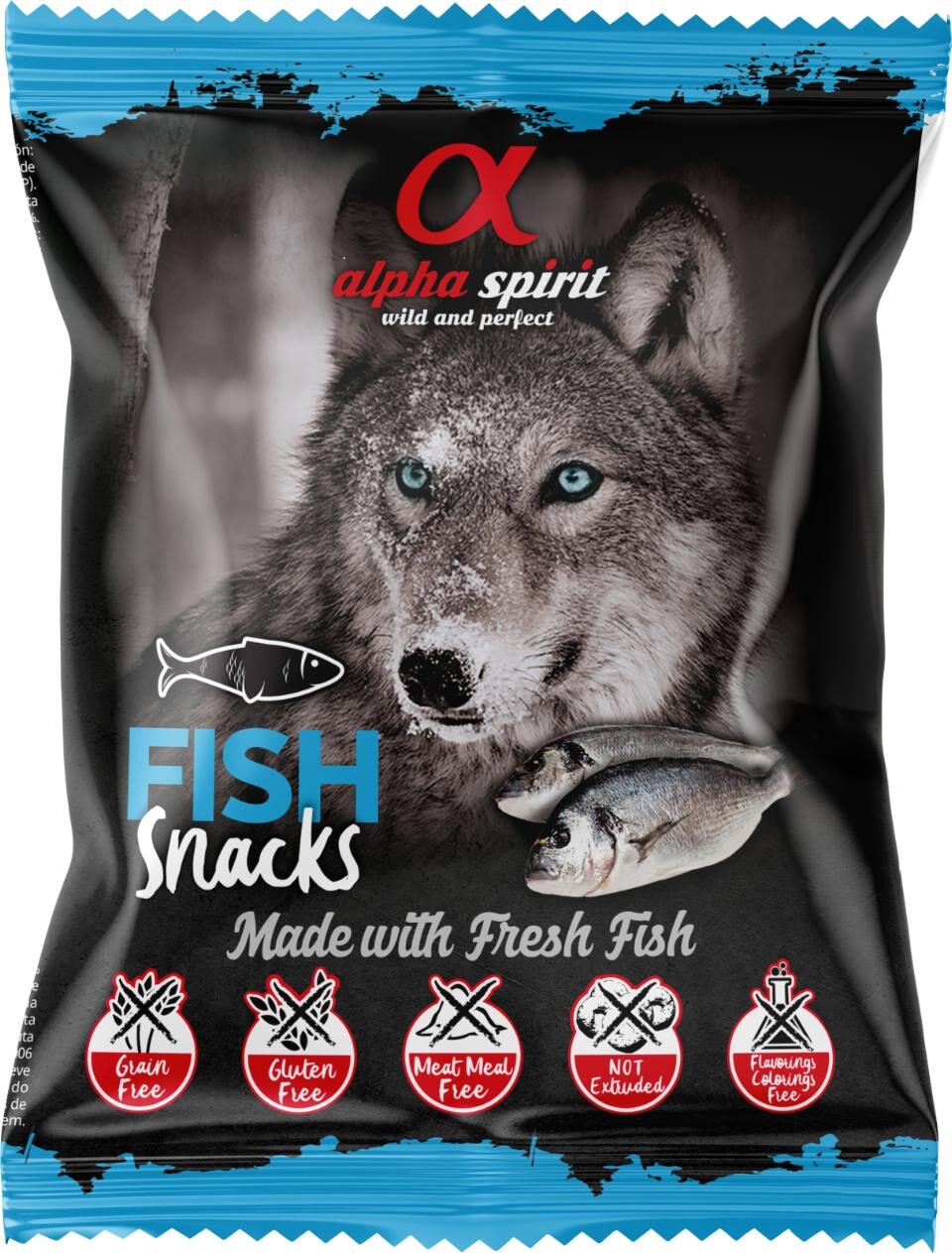 AlphaSpirit fisk hundesnacks 50g