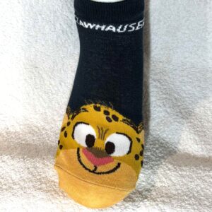 ankelsokk med Leopard