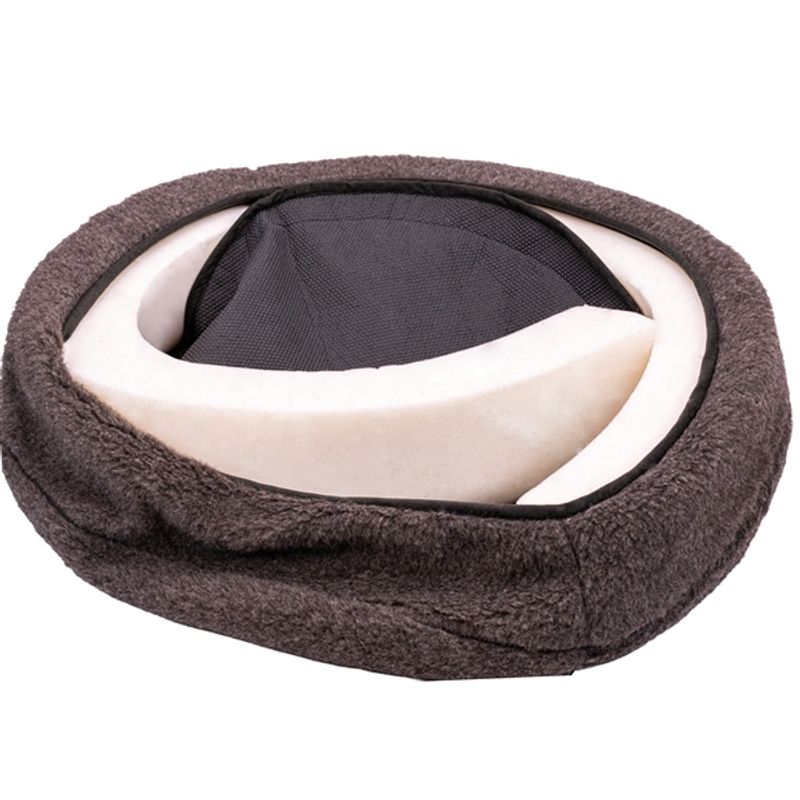 Canelana rund hundeseng i 100% ull