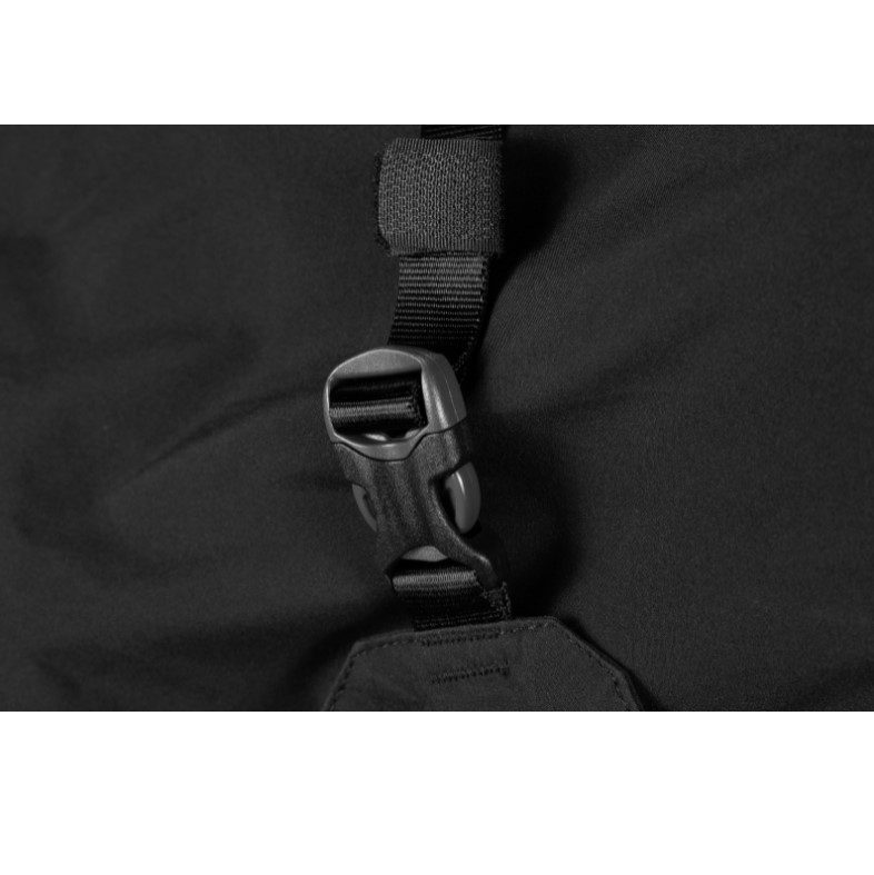 Non-Stop Dogwear Fjord Raincoat Regndekken Oransje-Sort