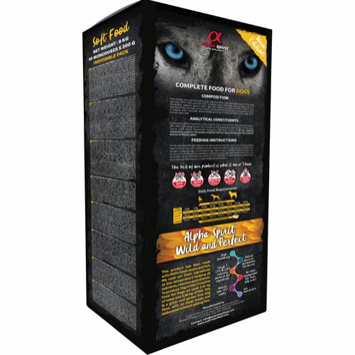 Alpha Spirit Semi-Moist Fjærkre Komplettfôr Godbiter