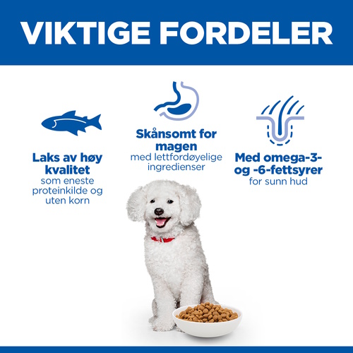 Hills Hypoallergenic Small and Mini Salmon 1.5kg