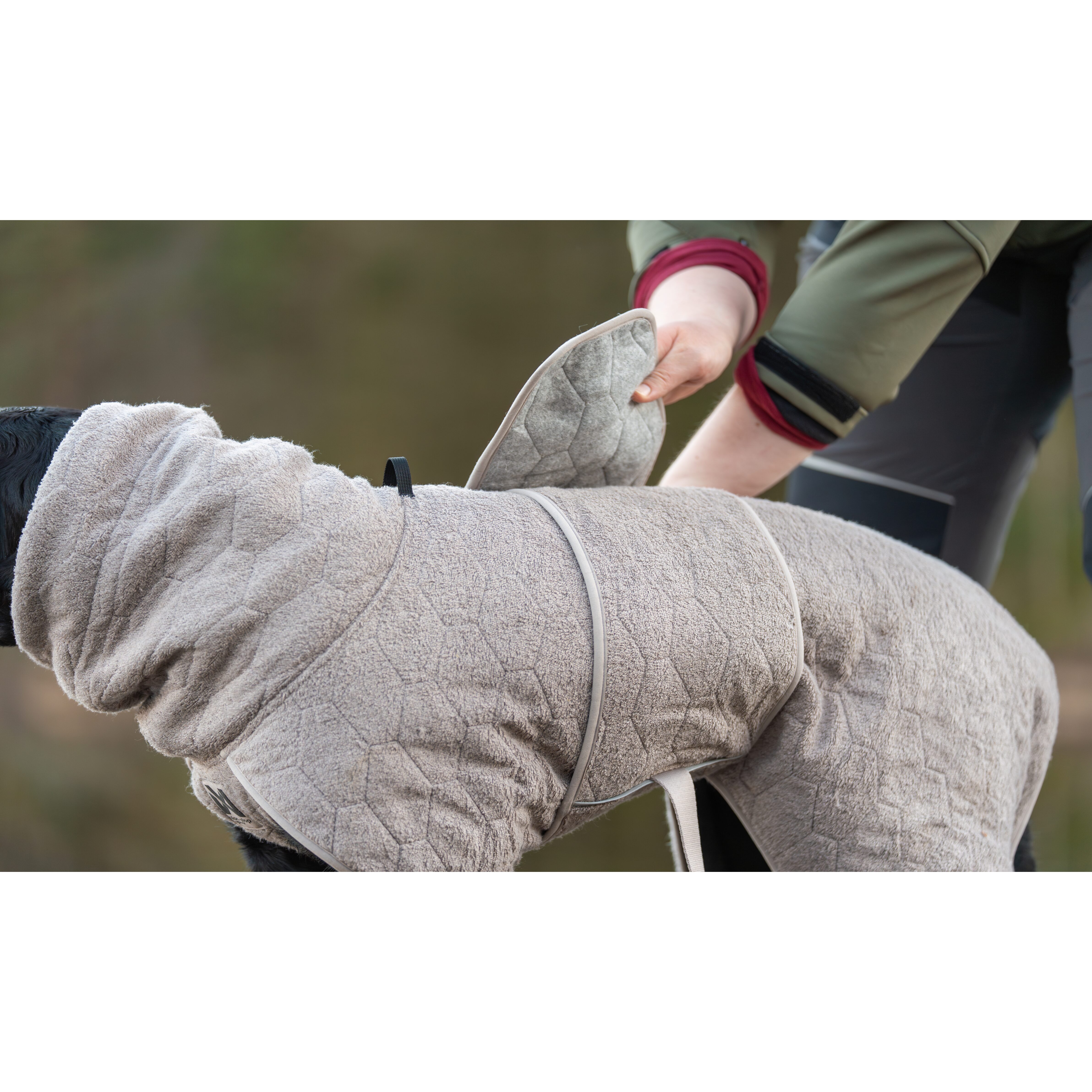 Non-Stop Dogwear Drying Coat Tørkedekken til hund