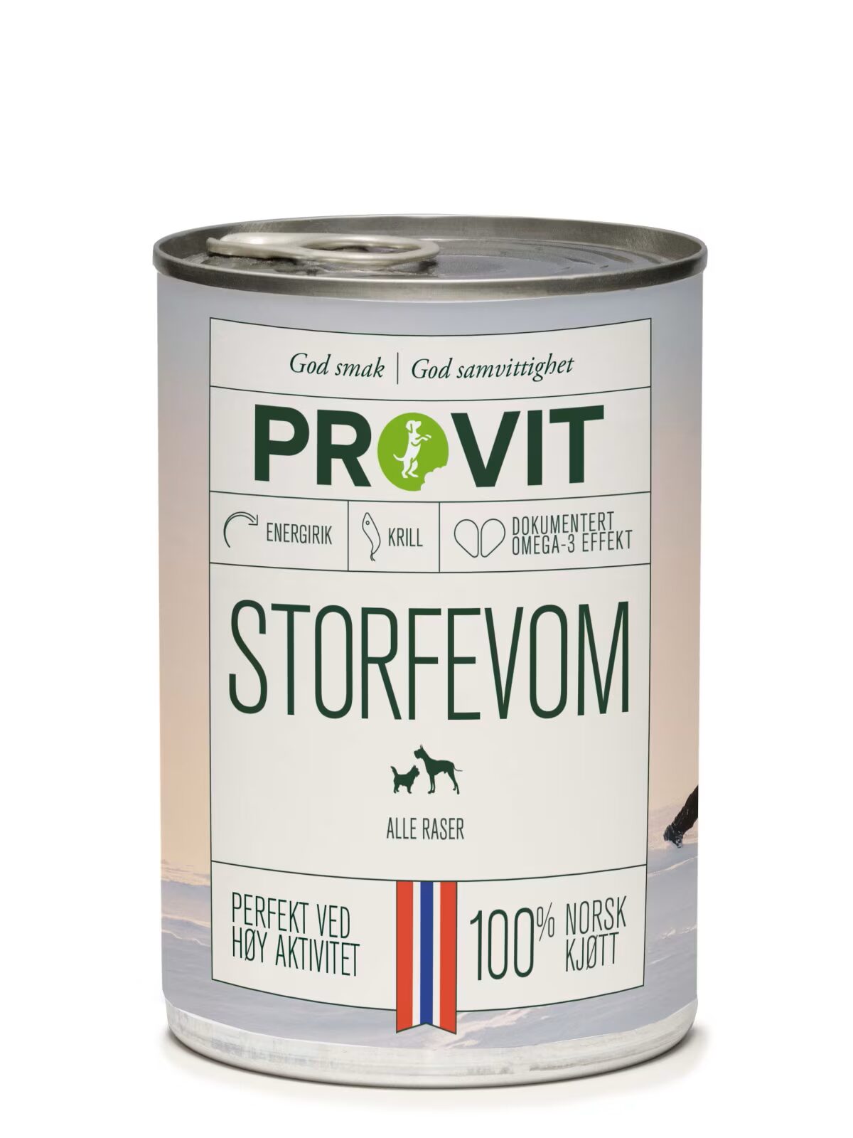 PROVIT Gobiten Boksemat Storfevom Med Krill 400g