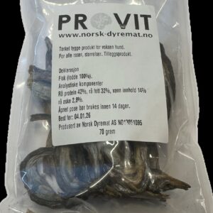 Provit tørket Lodde Fisk 70g