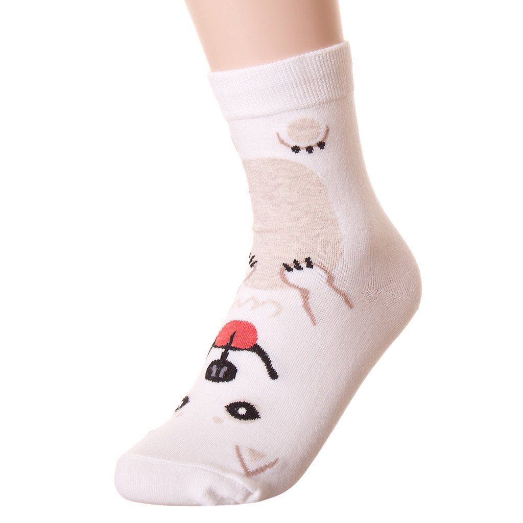 Sokker med Valpemotiv Onesize Bomull