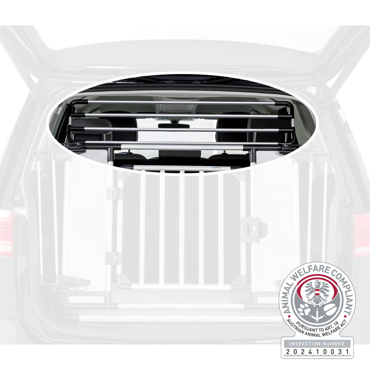 Trixie øverste del til sikkerhetsgrind bil